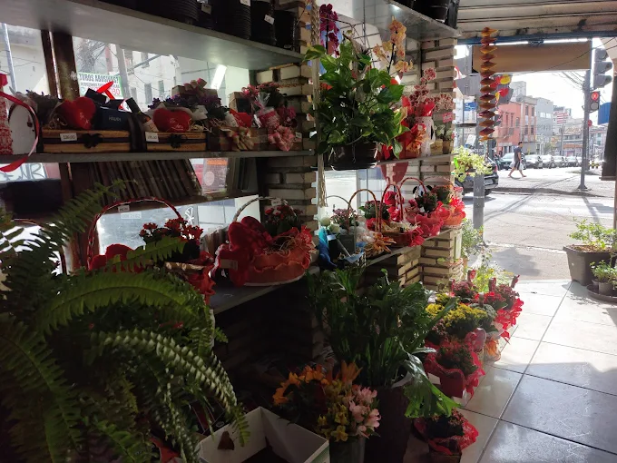 Interior da Floricultura Flor e Arte